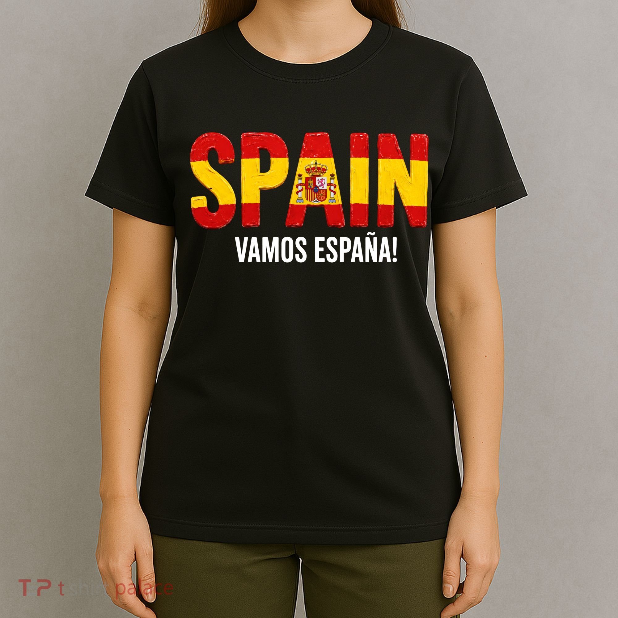 Vamos España! Spain Warm Up Soccer Espana T-Shirt
