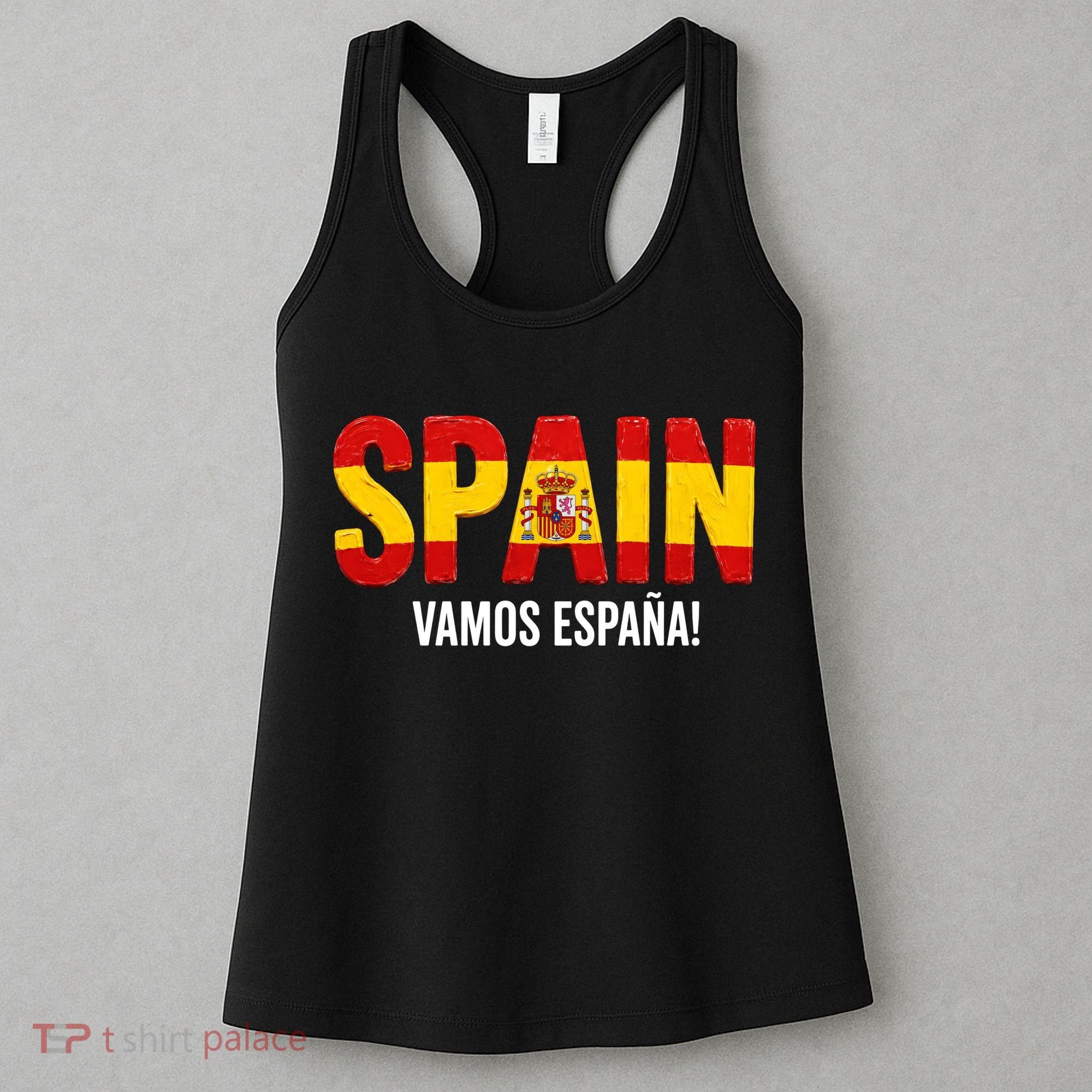 Vamos España! Spain Warm Up Soccer Espana Women's Tank Top