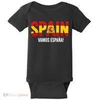 Vamos España! Spain Warm Up Soccer Espana Baby Bodysuit thumb 0