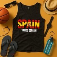 Vamos España! Spain Warm Up Soccer Espana Tank Top thumb 4