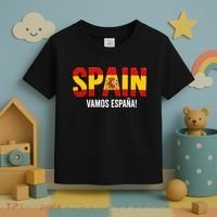 Vamos España! Spain Warm Up Soccer Espana Toddler T-Shirt thumb 3