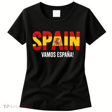 Vamos España! Spain Warm Up Soccer Espana Women's T-Shirt