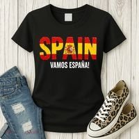 Vamos España! Spain Warm Up Soccer Espana Women's T-Shirt thumb 3