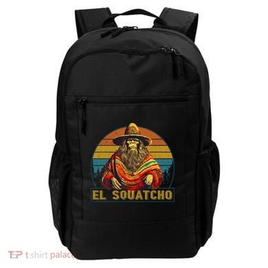 Vintage El Squatcho Bigfoot Retro Saquatch Backpack