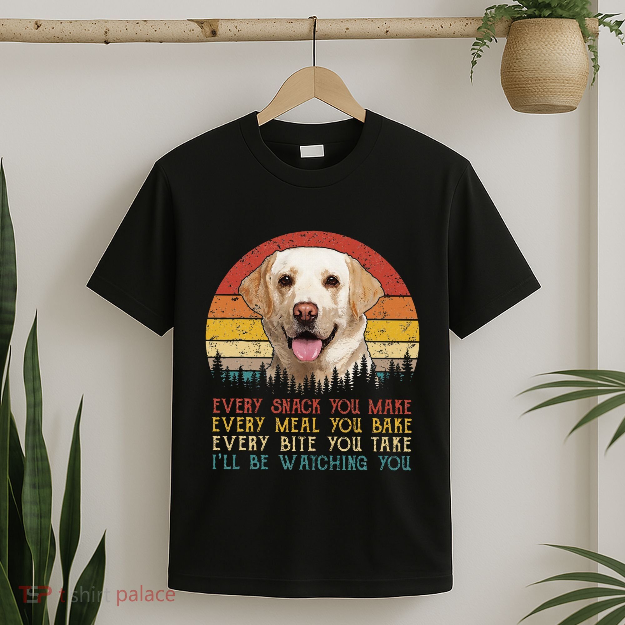 Vintage Every Snack You Make Dog Yellow Lab Retriever T-Shirt