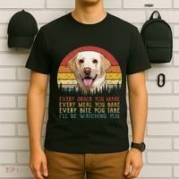 Vintage Every Snack You Make Dog Yellow Lab Retriever T-Shirt thumb 6