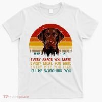 Vintage Every Snack You Make Dog Chocolate Lab T-Shirt thumb 0