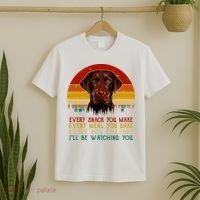 Vintage Every Snack You Make Dog Chocolate Lab T-Shirt thumb 2