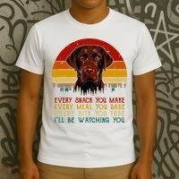 Vintage Every Snack You Make Dog Chocolate Lab T-Shirt thumb 3