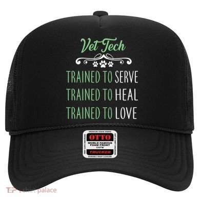 Vet Tech Trained To Serve Heal Love Hat