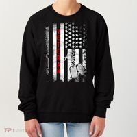 Veteran American Flag Women's Sweatshirt thumb 0