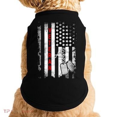 Veteran American Flag Doggie Tank