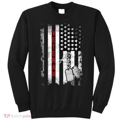 Veteran American Flag Sweatshirt