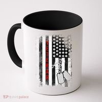 Veteran American Flag Coffee Mug thumb 0