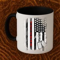 Veteran American Flag Coffee Mug thumb 2