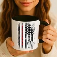 Veteran American Flag Coffee Mug thumb 3