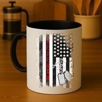 Veteran American Flag Coffee Mug thumb 4