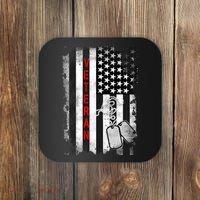Veteran American Flag Coaster thumb 0