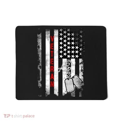 Veteran American Flag Mousepad