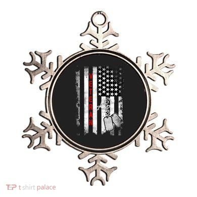 Veteran American Flag Ornament