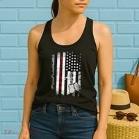 Veteran American Flag Women's Tank Top thumb 2