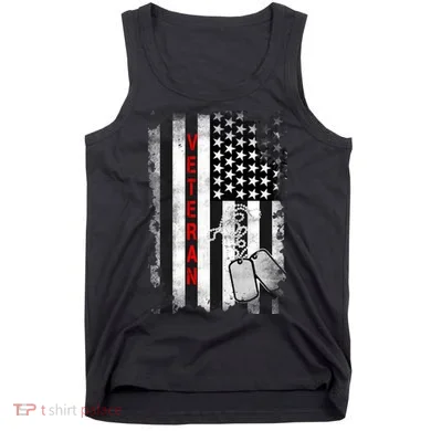 Veteran American Flag Tank Top