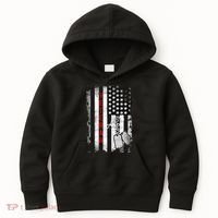 Veteran American Flag Kids Hoodie thumb 0