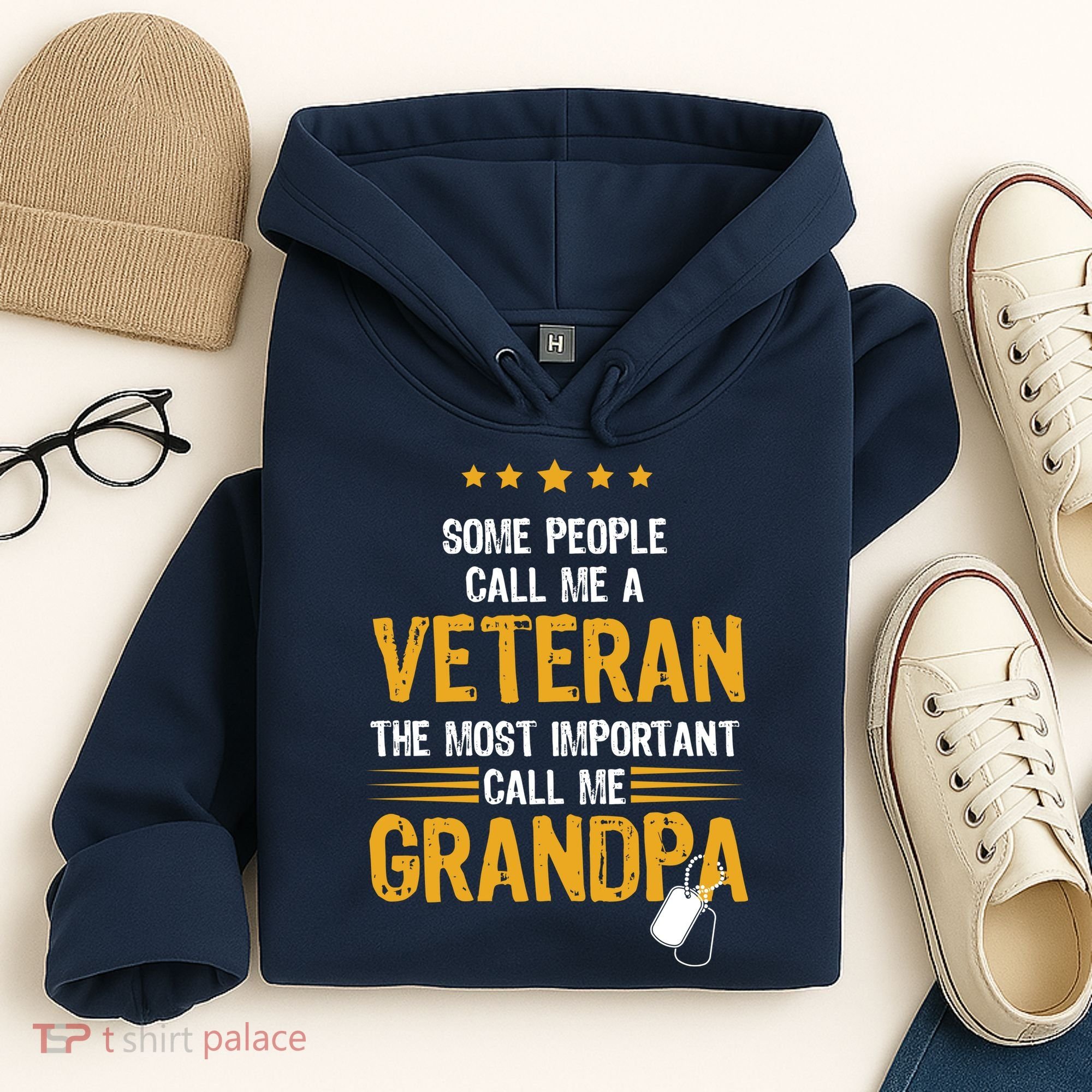 Veteran Grandpa Hoodie