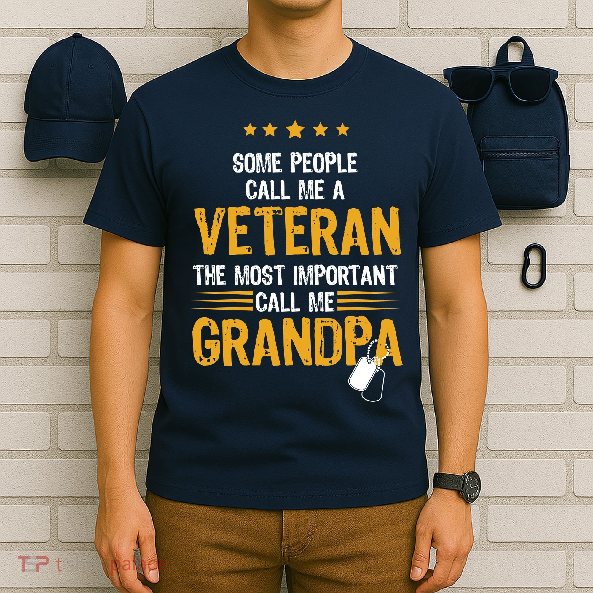 Veteran Grandpa T-Shirt