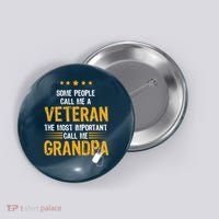 Veteran Grandpa Button thumb 0