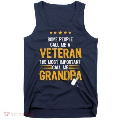 Veteran Grandpa Tank Top