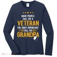 Veteran Grandpa Women's Long Sleeve Shirt thumb 0