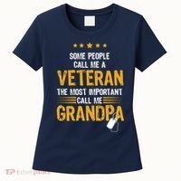 Veteran Grandpa Women's T-Shirt thumb 0