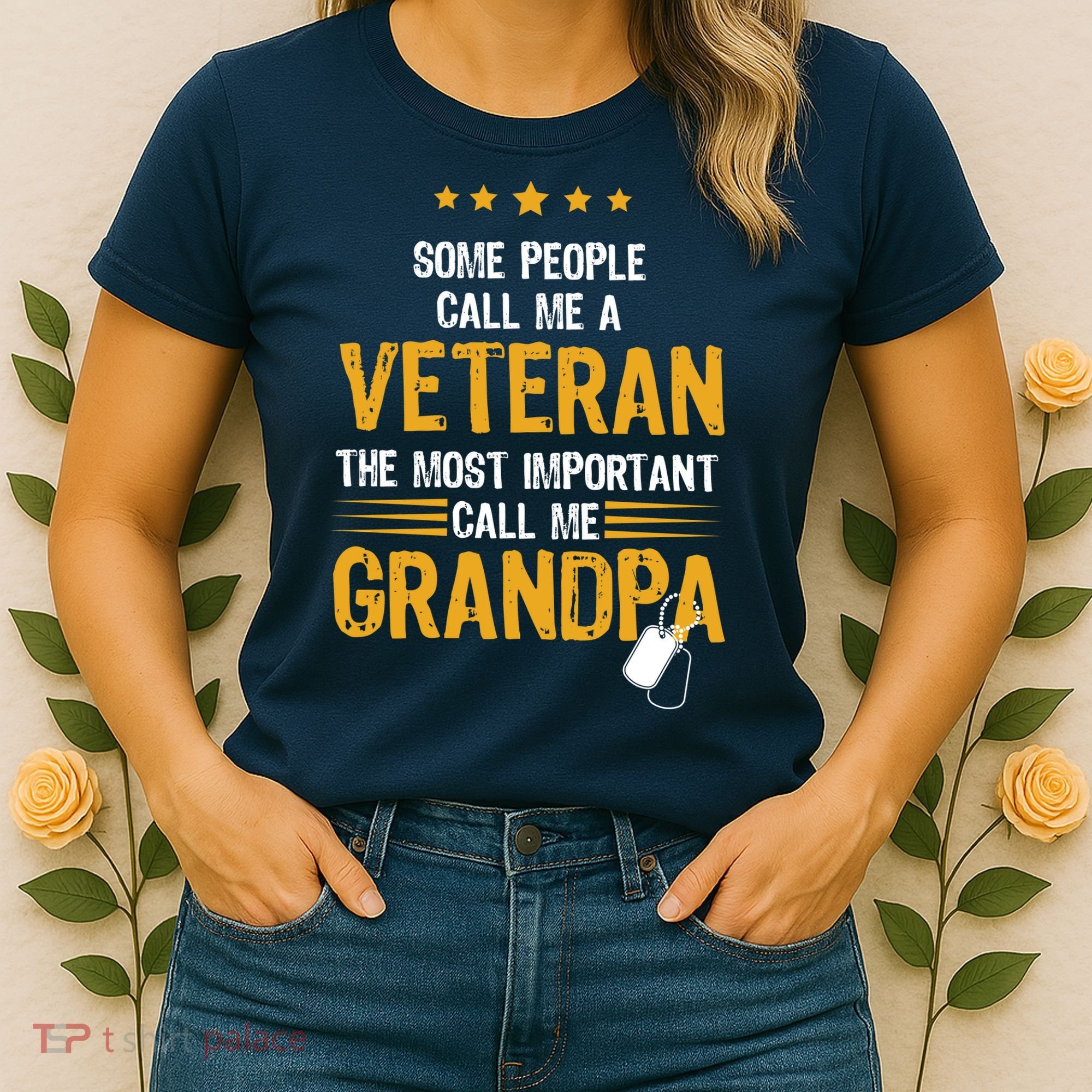 Veteran Grandpa Women's T-Shirt