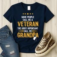 Veteran Grandpa Women's T-Shirt thumb 3