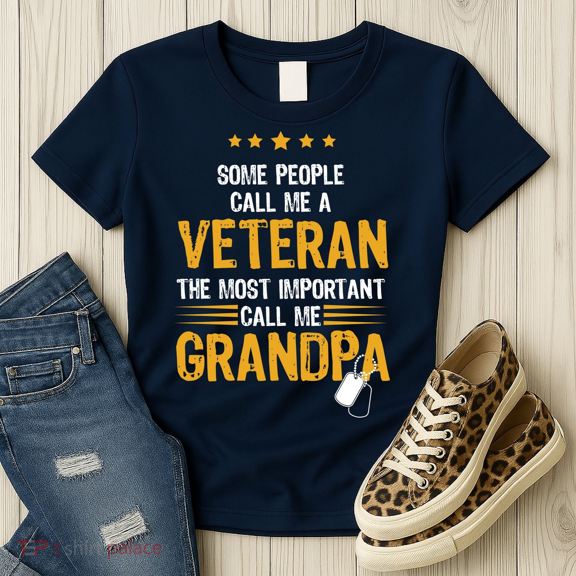 Veteran Grandpa Women's T-Shirt