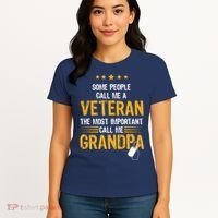 Veteran Grandpa Women's T-Shirt thumb 4