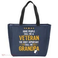 Veteran Grandpa Tote Bag thumb 0