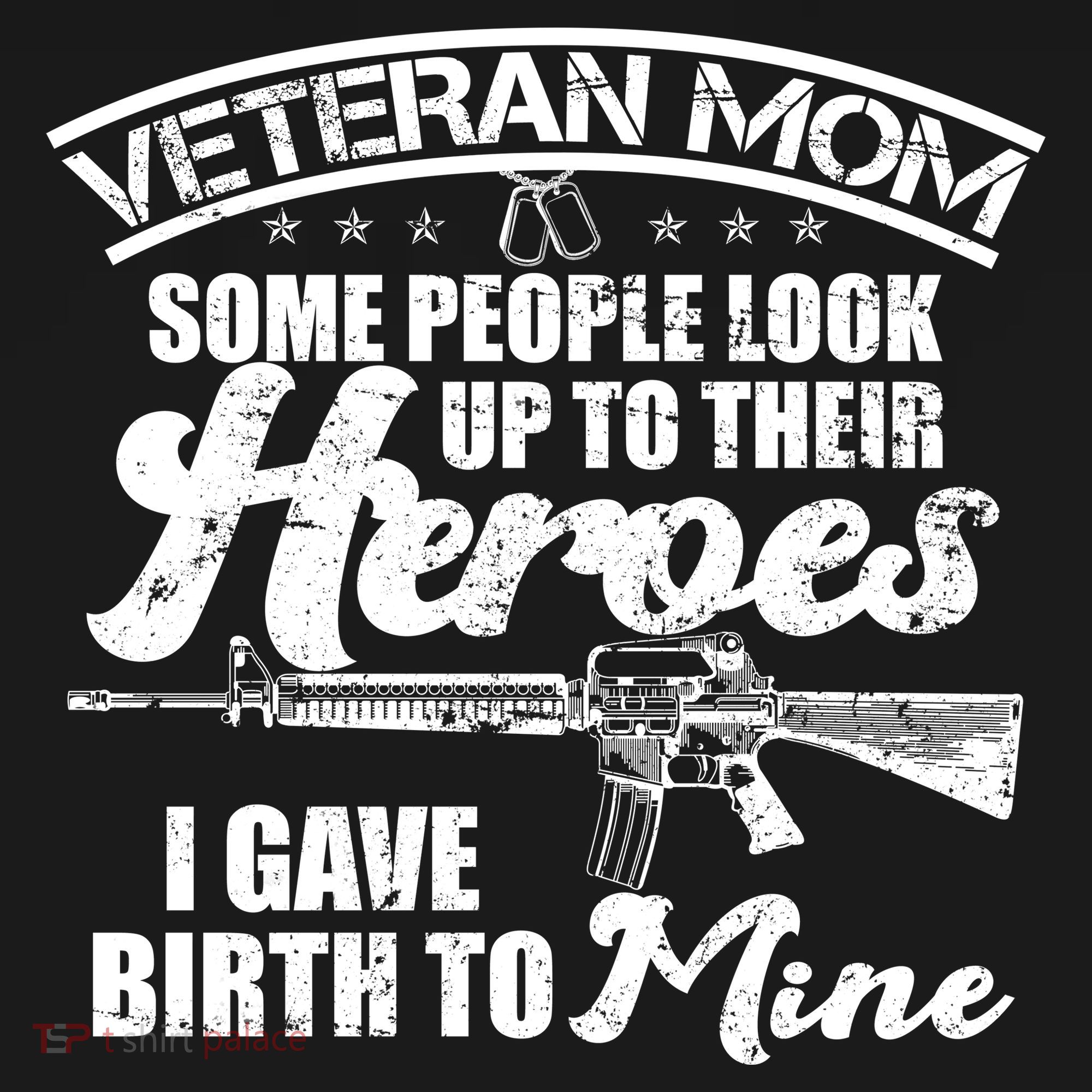 Veteran Mom Gave Birth To My Hero Ornament