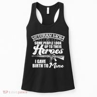 Veteran Mom Gave Birth To My Hero Women's Tank Top thumb 0