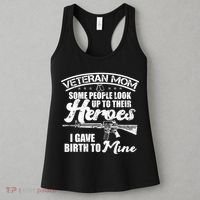 Veteran Mom Gave Birth To My Hero Women's Tank Top thumb 3