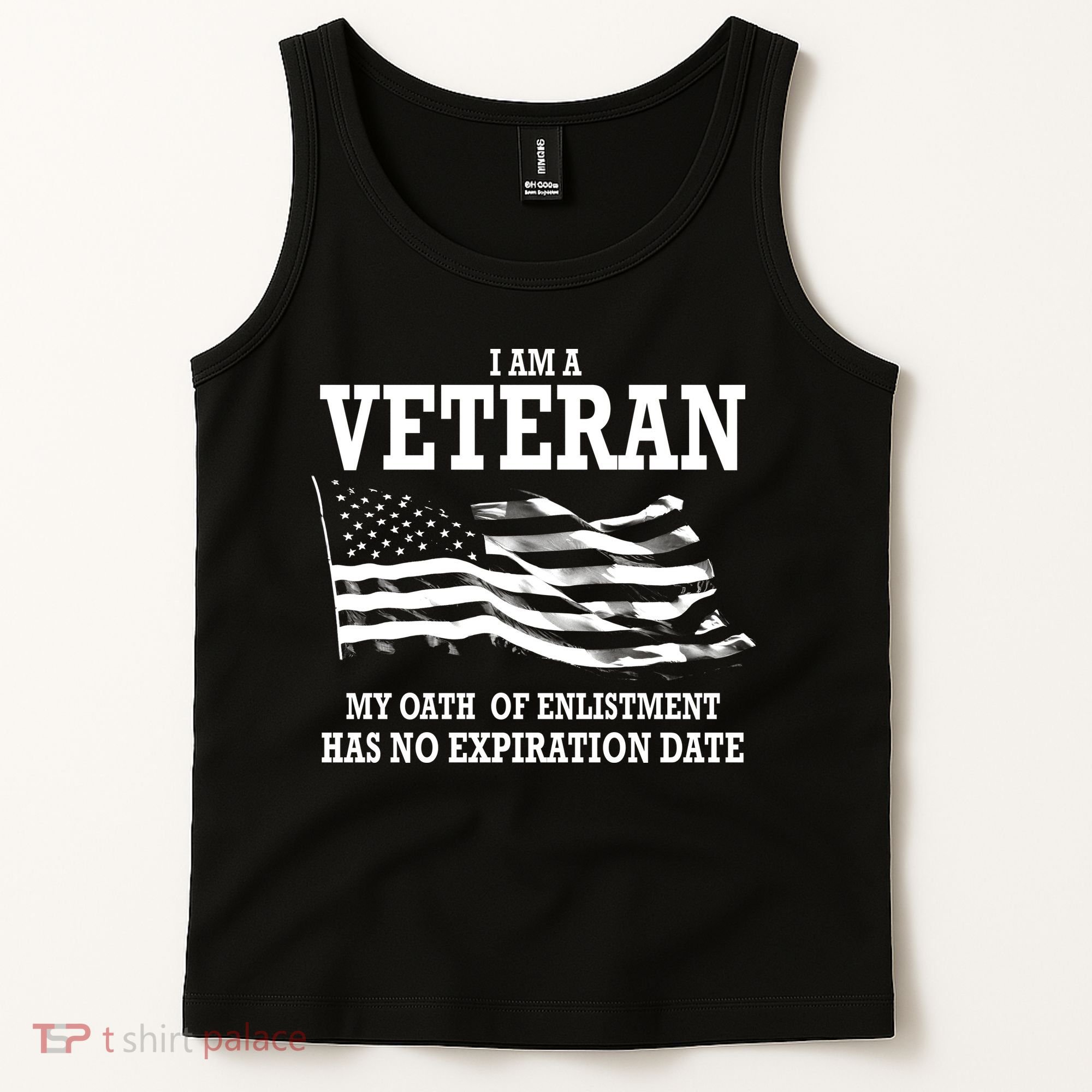 Veteran My Oath Of Enlistment Has No Expiration Date Tank Top