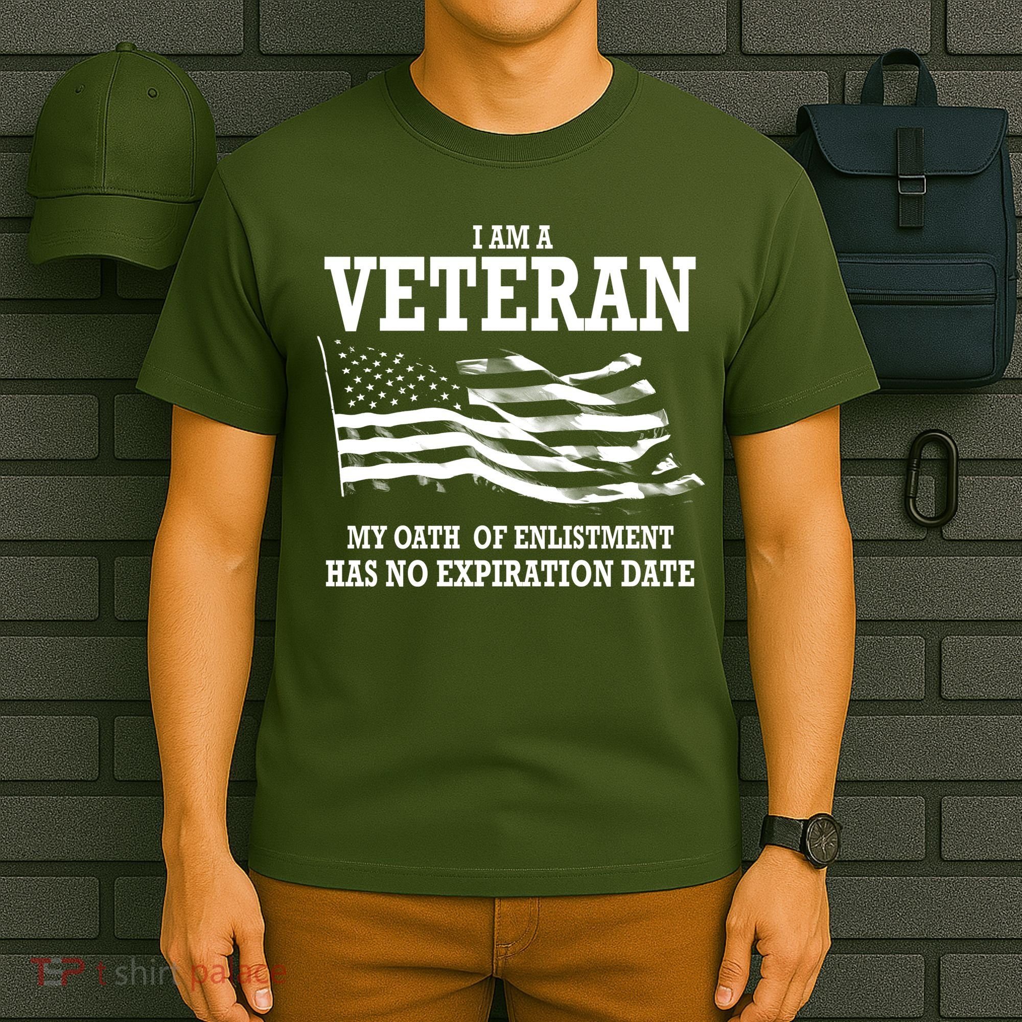 Veteran My Oath Of Enlistment Has No Expiration Date T-Shirt