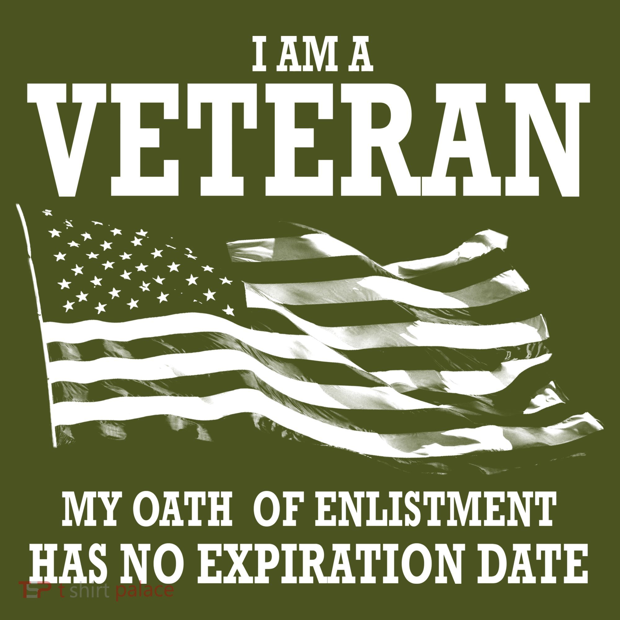 Veteran My Oath Of Enlistment Has No Expiration Date T-Shirt