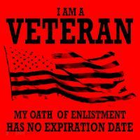 Veteran My Oath Of Enlistment Has No Expiration Date Santa Hat thumb 1