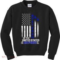 Veteran Of The United States Air Force Kids Sweatshirt thumb 0