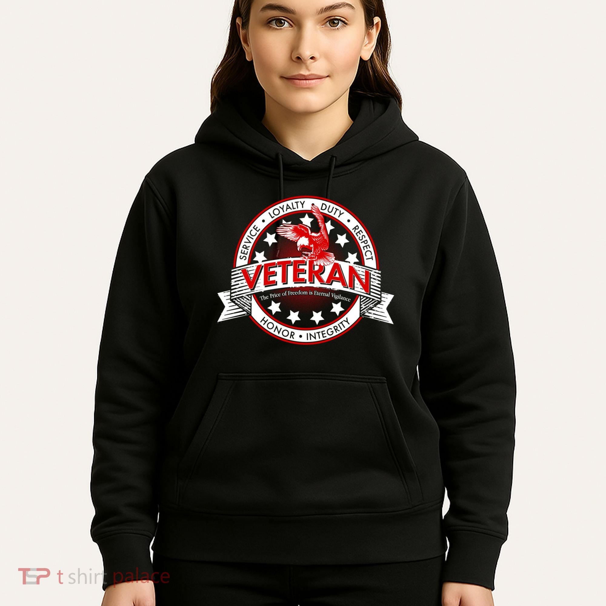 Veteran Price Of Freedom Emblem Hoodie