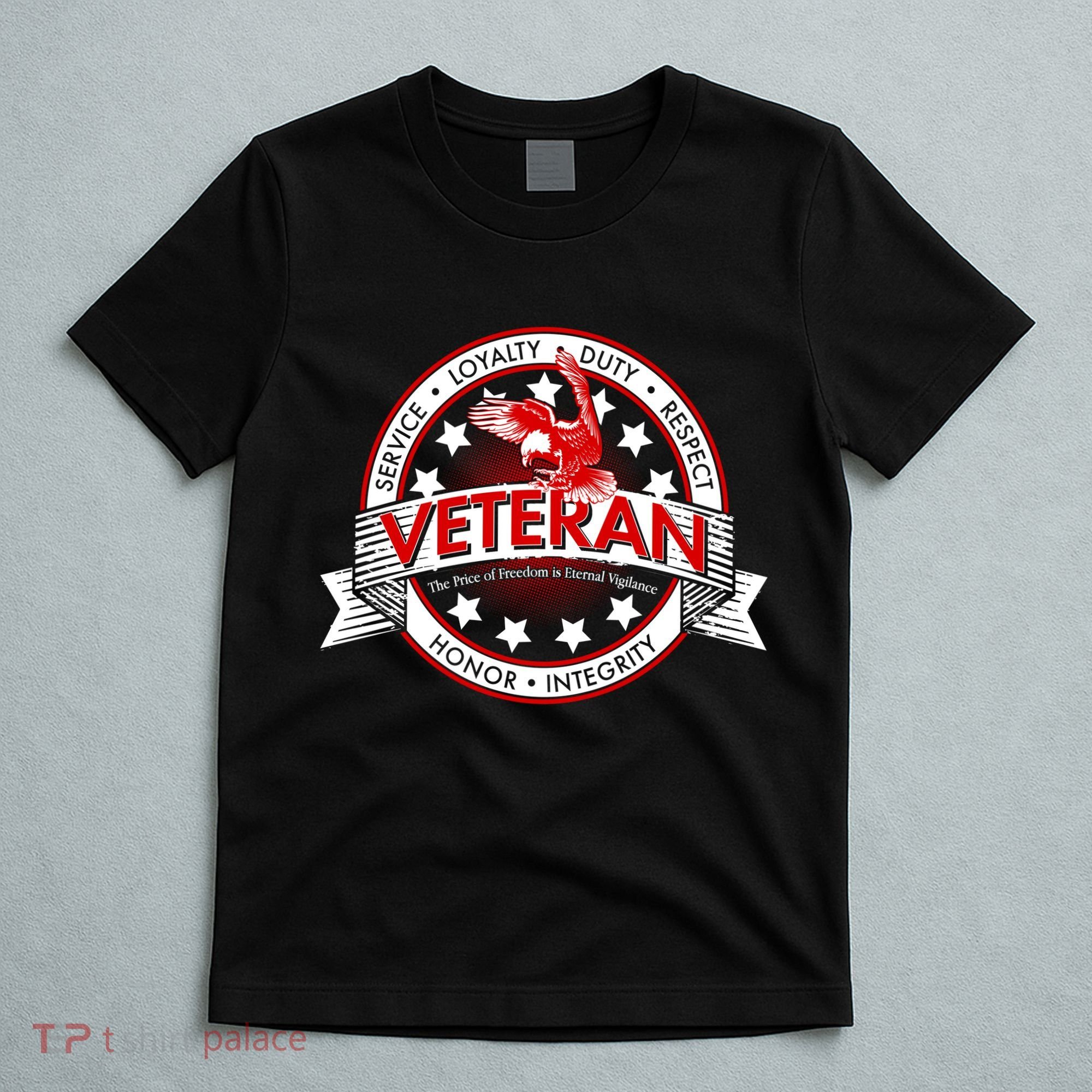 Veteran Price Of Freedom Emblem T-Shirt