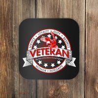 Veteran Price Of Freedom Emblem Coaster thumb 0