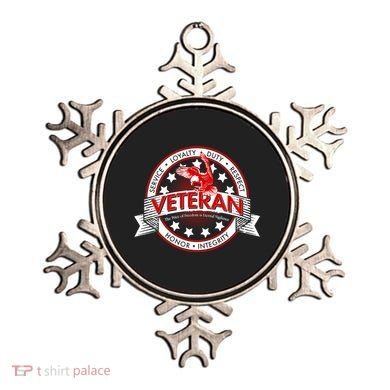 Veteran Price Of Freedom Emblem Ornament